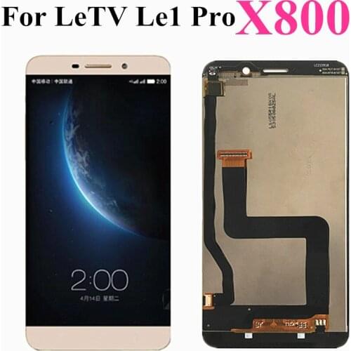 100% Tested 5.5 inch For LeTV LeEco Le 1 Pro X800 LCD Display Touch Screen for Letv One 1 Pro Letv X800 lcd Digitizer Assembly