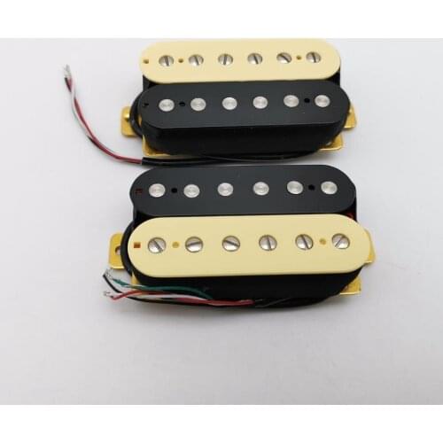 Guitar Pickups Humbucker Neck And Bridge Electric Guitar Pickups 4C zebra