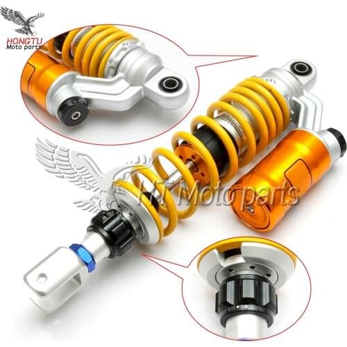1XPCS 320mm/12.5'' Motorcycle modified Adjust damping Nitrogen Shock Absorbers Rear Suspension For Scooter BWS all