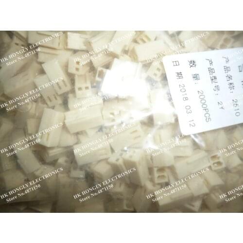 100PCS CONNECTOR KF2510 2510-2Y 3Y 4Y 5Y 6Y 7Y 8Y 9Y 10Y 2.54mm HOUSING 2P 3P 4P 5P 6P 7P 8P 9P 10P