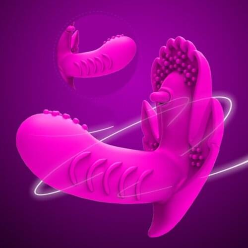 Man nuo Wireless Wearable G-spot Dildo Vibrator Remote Control Butterfly Vagina Stimulator Sex Toys for Woman Adult Clitoris