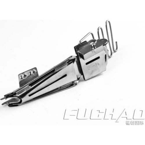 JL112 2''----5/8 Double Wrap Folder Right Angle Binder For Swim Wear Used For 2 Or 3 Needle Cover Stitch Machine