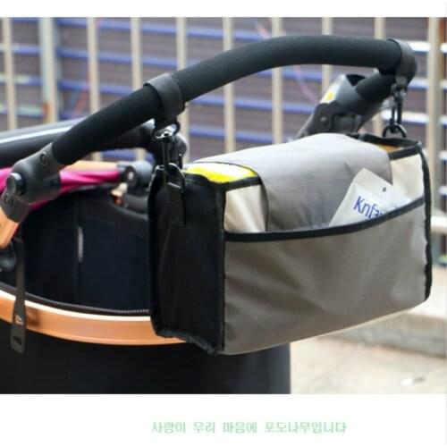 Creative Colorful Baby Stroller Hang Bags Nappy Diaper Carriage Hanging Sundries Basket Storage Organizer Stroller travel bag