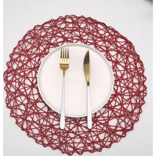 Bowl Mat Multifunctional Wear Resistant Paper Home table Decoration Placemats for Cafes