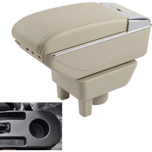 For New Geely CK armrest box central Store content Storage King kong CK2 CK3 armrest box with USB interface cup holder ashtray