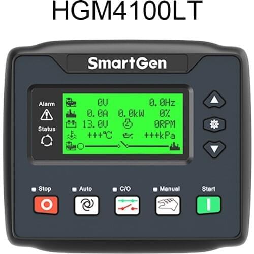 Smartgen ATS Controller HGM4100LT Diesel Generator Control panel Auto Start Stop Control By Remote Start Signals