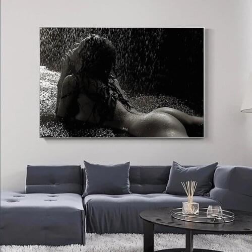 Modern Abstract Nude Women Canvas Painting Sexy Body Posters and Prints Wall Art Picture For Living Room Home Decoration