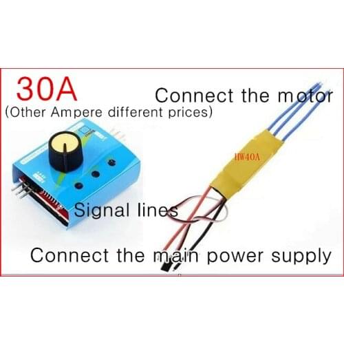 30A High power brushless dc motor speed regulation drive controller,Electrodeless speed control board