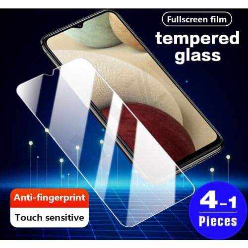 1-4Pcs 9H protective Film for Samsung Galaxy A01 A11 A21 A21S A31 A41 A51 A71 A71S A91 Tempered Glass Phone Screen Protector