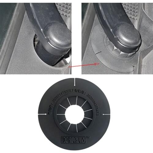 Car Windshield Wiper Arm Bottom Hole Protective Cover Silicone For Prevent Debris Falling Into Vehicle Accessories 2PCS