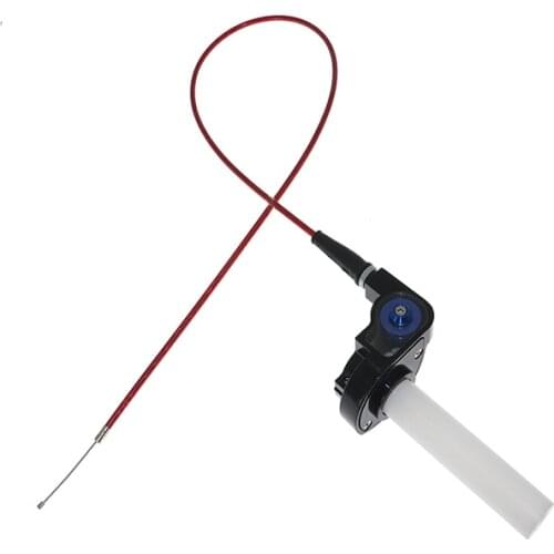 Grips Settle Twist Throttle Clamp Plastic Aluminum With Throttle Cable For Motorcycle Pit Dirt Bike Motocross ATV Offroad Quad