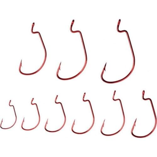10Pcs Fish Hook Mini Portable Anti-corrosion Carbon Steel Fishing Hook Tackle Accessory Fishing Accessory