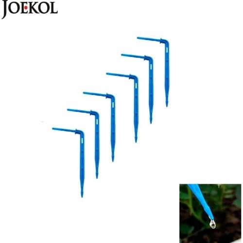 20PCS Bend Drip Arrow Dripper Micro Drip Irrigation Kit Emitters For 3/5mm Hose Garden Watering Saving Micro Dripper Greenhouse