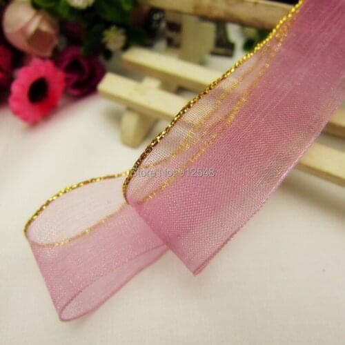 3/4'' (20mm)Sheer Chiffon Ribbon Organza Satin Ribbon 25yards Chiffon Packing Ribbon for Wedding Gift Bouquets Wrapping