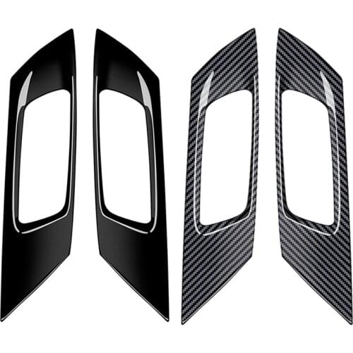 Car Inner Handle Armrest Frame Car Door Bowl Decoration Cover for Toyota Alpha 30 Series 2015-2017