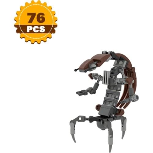 MOC Space Battle Droidekaaed Movie Figures Building Blocks Military Robot Model Bricks Anime Figures Enlighten Brick Boy gift
