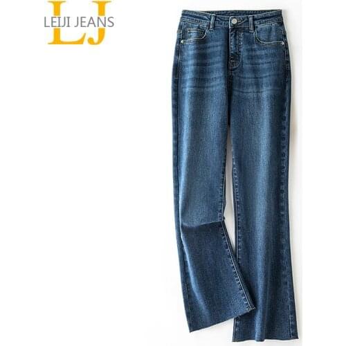 Женские джинсы клеш LEIJIJEANS China At AliExpress