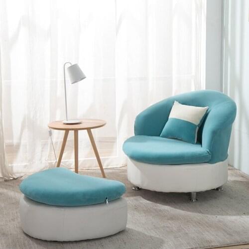 Lazy Sofa Single Small Apartment Simple Modern Creative Cute Small Sofa Bedroom Balcony Computer Chair Lounge Chair