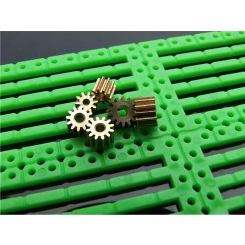 0.5M 16T copper gear For 4.97mm shaft hole diameter 5mm mainshaft gear 775 755 dc motor model gear