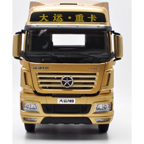 Diecast Alloy Vehicle 1:24 Heavy Truck N9 Tractor Model Alloy Engineering Car Metal Decoration Toy Display Souvenir Gift Show