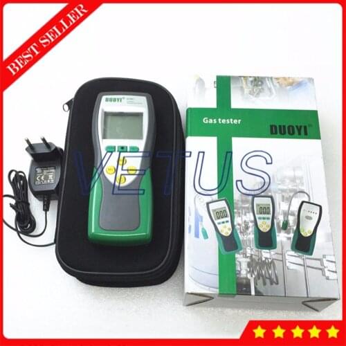 DY881 0-1000ppm Portable Carbon Monoxide Detector with 1ppm Resolution CO Gas Tester Analyzer