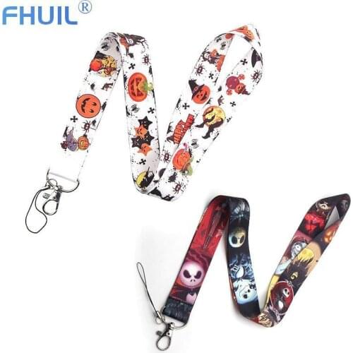 All Saints' Day Neck Lanyard For Key ID Card Gym USB Badge Holder Mobile Phone Straps For iPhone 12 Huawei Xiaomi Clip Lanyards