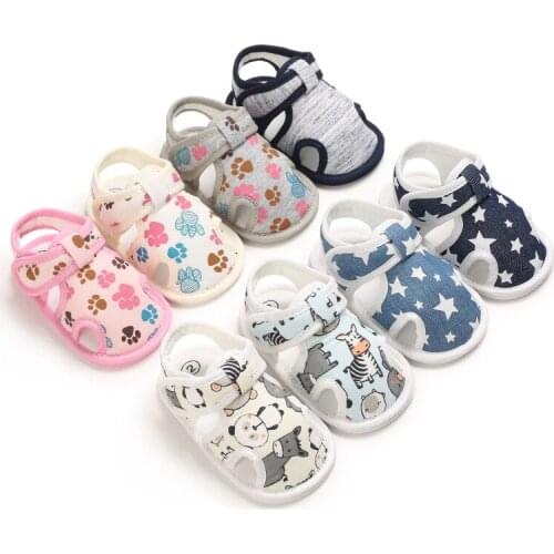 Infant Baby Boys Boys Girls Sandals Fashion Color Block Soft Toddler Casual First Walkers Crib Shoes with Non-Slip Sole