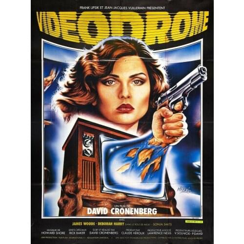 Lot style Choose VIDEODROME Movie Art print Silk poster Home Wall Decor