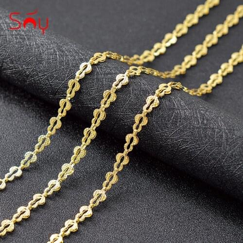 Sunny Jewelry Ethnic Jewelry Link Chain Necklace For Women High Quality Copper Jewelry For Party Anniversary Jewelry Findings