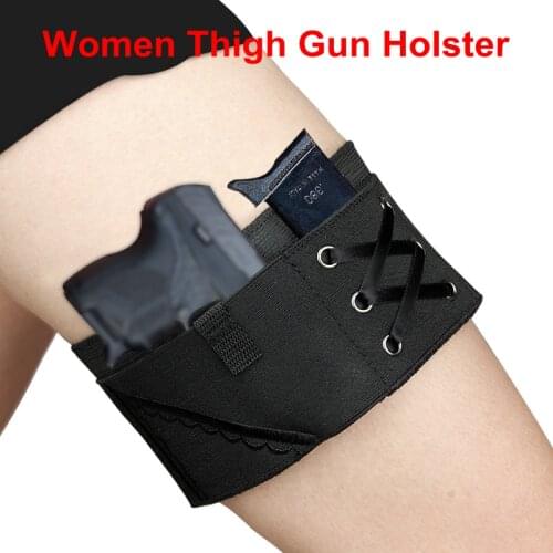 Tactical Gun Holsters Thigh Sexy Woman Handgun Garter Case for Weapons for PT-22. 22 Caliber Tcp. 380 Revolver Bag