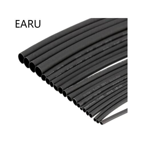 1meter/lot Heat Shrink Tube 1MM 2MM 3MM 4MM 5MM 6MM 8MM 10MM Heat Shrink Tubing Shrinkable Wrap Wire Cable Sleeve Kit