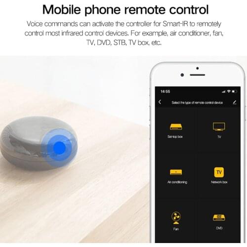 Tuya WiFi Multifunctional IR Control Hub Home Universal Wireless Remote Control Compatible with Amazon Alexa Google Assistance