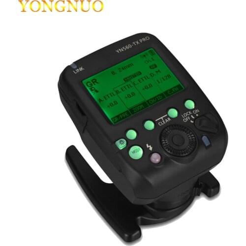 YONGNU YN560-TX Pro Manual Sem Fio Flash Gatilho Transmissor para YN200 YN560 IV para Canon Nikon
