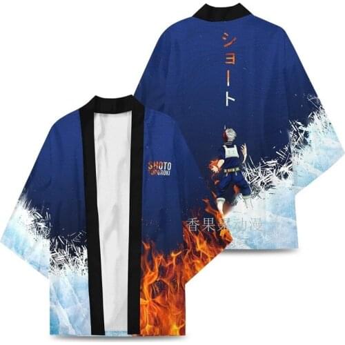 My Hero Academy Cosplay Costume Ochaco Uraraka Asui Tsuyu Summer Kimono jacket bathrobe quadratic element pajamas