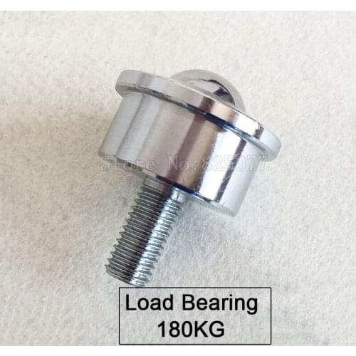 6PCS Heavy duty universal ball bearing cattle eye ball belt with m12 screw cattle eyeball ball Load Bearing 180KG JF1363