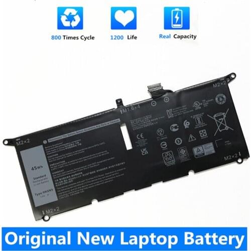 CSMHY Original New HK6N5 Laptop Battery for DELL Inspiron 13-5390 XPS 13 9370 XPS 13 9380 P82G DXGH8 7.6V 45Wh