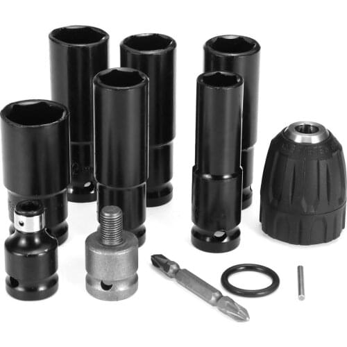 Electric Wrench 12 in 1 Screwdriver hex socket head Kits set for Impact Wrench Drill