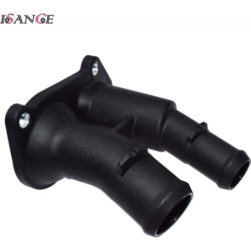 Thermostat Housing Coolant Flange 2S6G9K478BD 2S6G9K478BC For Ford C-Max MK2, Fiesta MK5 MK6, Focus MK2 MK3, Fusion Mondeo MK4