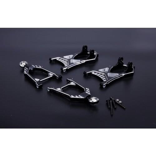 FVITEU CNC Alloy Front Suspension Arm Set for 1/5 hpi baja 5b ss Rovan King Motor