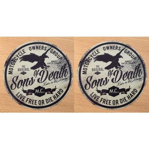 Hardcore Aufkleber Sticker vintage Biker Son of Death Thunder Killer NEU M015 car sticker