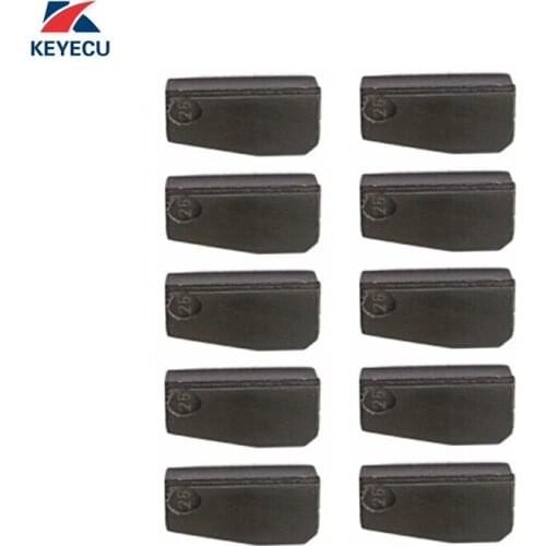 KEYECU Pack of 10 , ID4C Transponder Chip Carbon (TP02)
