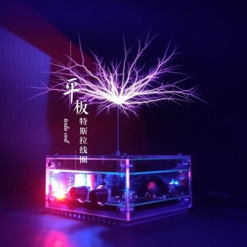 Music Tesla Coil High Frequency High Voltage Generator Magnetic Storm Coil Palm Arc Touchable Lightning