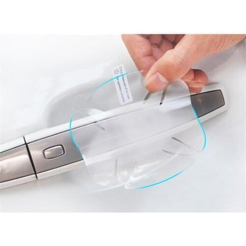 4pcs Car Door Handle Bowl Protector Sticker for UAZ 31512 3153 3159 3162 Simbir 469 Hunter Patriot