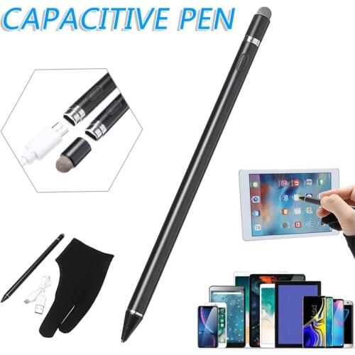 Pohiks Rechargeable Touch Screen Capacitive Stylus Capacitive Screen Touch Pen Compatible For Smart Mobile Phone Smart Pen