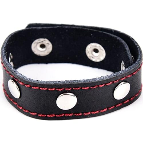 PU Leather Extender Ring Rubber Penis Rings Delay Time Cock Rings For Mans Adult Games, Sex Toys For Male Adult Products