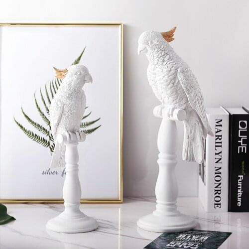 Ins Parrot Creative Home Decoration Crafts Ornaments Wedding Gifts