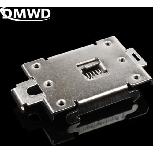 1PCS single phase SSR 40DA 25DA AA DD 35MM DIN rail fixed solid state relay clip clamp