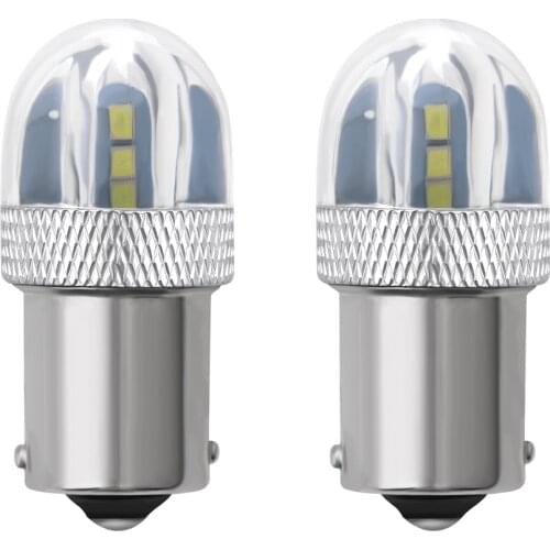 1PC LED Bulbs 3030 6SMD 1156 BA15S P21W 1157 bay15d p21/5w Turn Signal Light Auto Reversing Bulb DRL Taillight Car Styling White