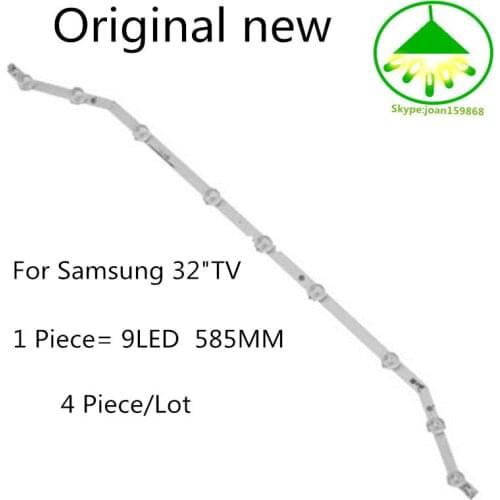 4piece/lot Original new 9LED 585MM LED BACKLIGHT FOR SAMSUNG_2013SVS32_HD_3228N1_B2_09_REV1.7_131015 DF320AGH-R2