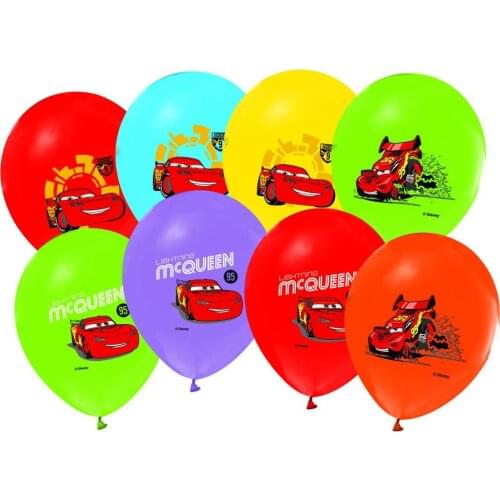 Cars Şİmşek Mcqueen Baskılı Balon 50 adet